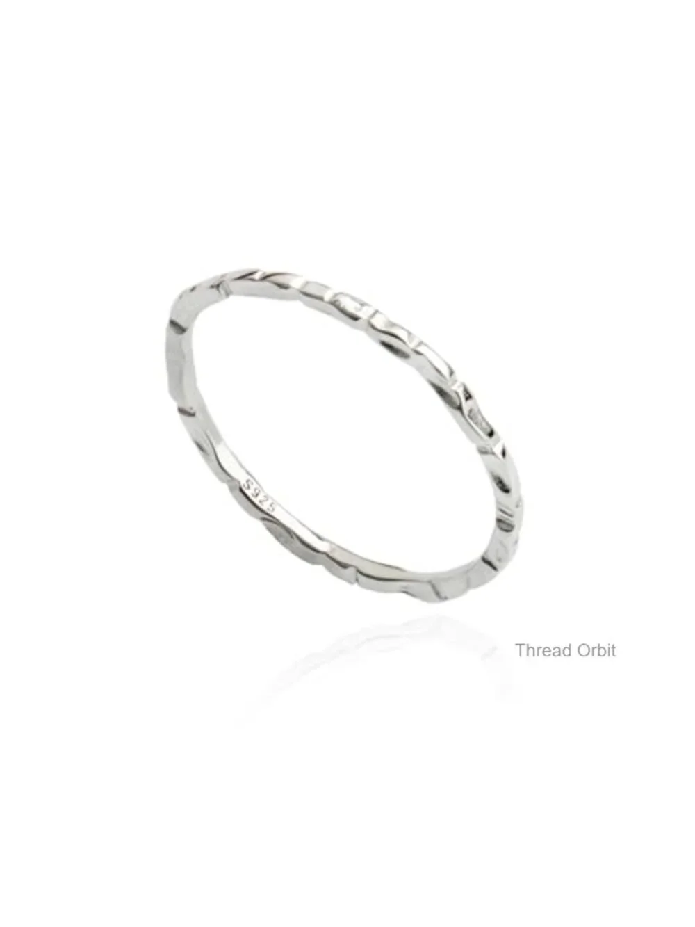 925 Sterling Silver Minimalist Hammered Knuckle Stacking Rings Set
